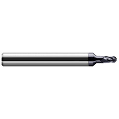 Harvey Tool - Ball End Mills; Mill Diameter (Inch): 3/32 ; Mill Diameter (Decimal Inch): 0.0930 ; Number of Flutes: 4 ; Length of Cut (Decimal Inch): 0.1390 ; Material: Solid Carbide ; Overall Length (Inch): 1-1/2 - Exact Industrial Supply