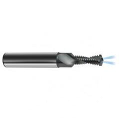 M6 x 0.75 2FL Carbide 2XD Drill/Thread Mill-Coolant Thru-TiCN - Americas Industrial Supply