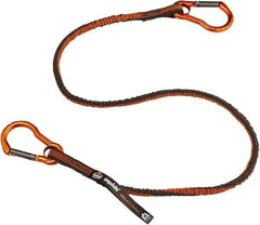 Ergodyne - 38" Tool Lanyard - Carabiner Connection, 60" Extended Length, Gray - Americas Industrial Supply