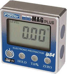 Fowler - Digital & Dial Protractors Style: Protractor Measuring Range (Degrees): 360.00 - Americas Industrial Supply