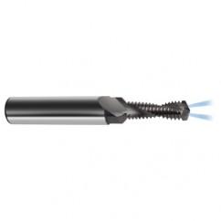 M14 x 1.5 2FL Carbide 2.5XD Drill/Thread Mill-Coolant Thru-TiCN - Americas Industrial Supply