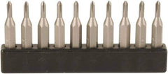 Wiha - #0, Phillips Screwdriver Bit - 28mm OAL - Americas Industrial Supply