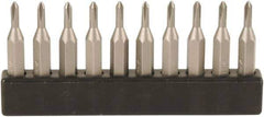 Wiha - #1, Phillips Screwdriver Bit - 28mm OAL - Americas Industrial Supply
