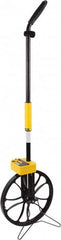 Johnson Level & Tool - 99,999' Counter Limit, 3-1/2' OAL, Measuring Wheel - Measures in Feet - Americas Industrial Supply