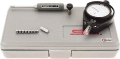 SPI - 9 Anvil, 0.24 to 0.4" Dial Bore Gage - 0.0005" Graduation, 2" Gage Depth, Accurate to 0.0006", Carbide Ball - Americas Industrial Supply