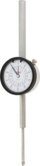 SPI - 2" Range, 0-100 Dial Reading, 0.001" Graduation Dial Drop Indicator - 2.2" Dial, 0.1" Range per Revolution, 0.004" Accuracy, Revolution Counter, Includes NIST Traceability Certification - Americas Industrial Supply