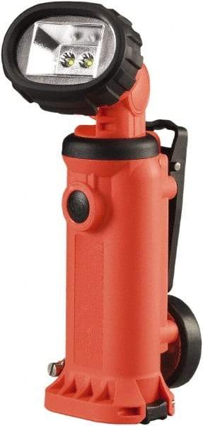 Streamlight - White LED Bulb, 163 Lumens, Industrial/Tactical Flashlight - Orange Plastic Body, 1 4.8 V\xB6Sub-C NiCad Battery Included - Americas Industrial Supply