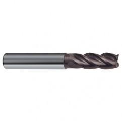 3mm Dia. - 57mm OAL - 4 FL Variable Helix Nano-A Carbide End Mill - Americas Industrial Supply