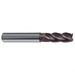 25mm Dia. - 121mm OAL - 4 FL Variable Helix Nano-A Carbide End Mill - Americas Industrial Supply