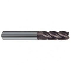 25mm Dia. - 121mm OAL - 4 FL Variable Helix Nano-A Carbide End Mill - Americas Industrial Supply