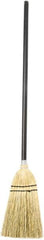 Harper Brush - 39" OAL Corn Blend Bristle Lobby Broom - 28" Long Wood Handle, 10" Bristle Length, 8" Wide - Americas Industrial Supply
