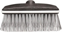 Harper Brush - 8" OAL, Vehicle Wash Brush - Black Flagged Plastic Bristles, 2-1/4" Trim Length - Americas Industrial Supply