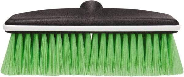 Harper Brush - 10" OAL, Vehicle Brush - Black Flagged Nylex Bristles, 2-1/4" Trim Length - Americas Industrial Supply