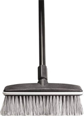 Harper Brush - 10" OAL, Vehicle Wash Brush - Black Flagged Plastic Bristles, 22-1/4" Trim Length, 54" Handle - Americas Industrial Supply