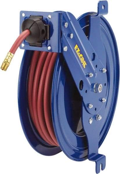 CoxReels - 50' Spring Retractable Hose Reel - 3,000 psi, Hose Included - Americas Industrial Supply