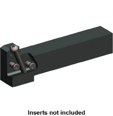 Kennametal - Left Hand Cut, 1" Max Workpc Diam, Beyond Evolution Blades Insert, Indexable Cutoff Toolholder - 1" Max Depth of Cut, 1" Shank Width, 1" Shank Height, 6" OAL - Americas Industrial Supply