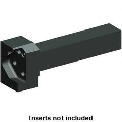 Kennametal - Left Hand Cut, 1-1/2" Max Workpc Diam, Beyond Evolution Blades Insert, Indexable Cutoff Toolholder - 1-1/2" Max Depth of Cut, 1-1/2" Shank Width, 1-1/2" Shank Height, 7" OAL - Americas Industrial Supply