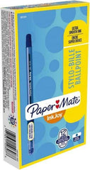 Paper Mate - 1mm Ball Point Ball Point Pen - Blue - Americas Industrial Supply