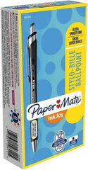 Paper Mate - 1mm Ball Point Retractable Ball Point Pen - Black - Americas Industrial Supply