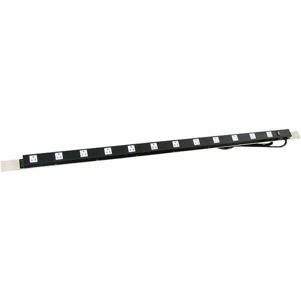 Proline - Workbench & Workstation Power Bar - 2" Deep, Use with 60" Proline Bench - Americas Industrial Supply