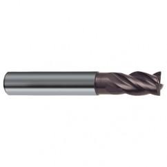 8mm Dia. - 58mm OAL - 4 FL Variable Helix Nano-A Carbide End Mill - Americas Industrial Supply