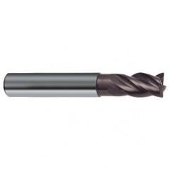 8mm Dia. - 58mm OAL - 4 FL Variable Helix Nano-A Carbide End Mill - Americas Industrial Supply
