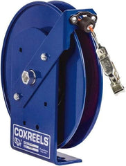 CoxReels - 5/32 Inch x 100 Ft. Stranded Cable Grounding Reel - Hand Crank Reel, Galvanized Steel Cable - Americas Industrial Supply