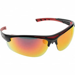 MCR Safety - Fire Mirror Lenses, Framed Dual Lens Safety Glasses - Americas Industrial Supply