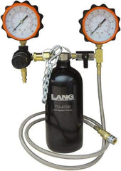 Lang - 4' Hose Length, 100 Max psi, Mechanical Automotive Fuel Injection Cleaner/Gauge - 1 Lb Graduation - Americas Industrial Supply
