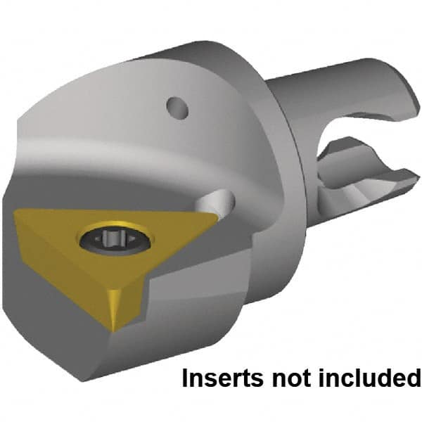 Kennametal - Right Hand Cut, 25mm Min Bore Diam, Size KM2016 Steel Modular Boring Cutting Unit Head - 20mm Max Bore Depth, Through Coolant, Compatible with TP..16T308, TP..3252 - Americas Industrial Supply