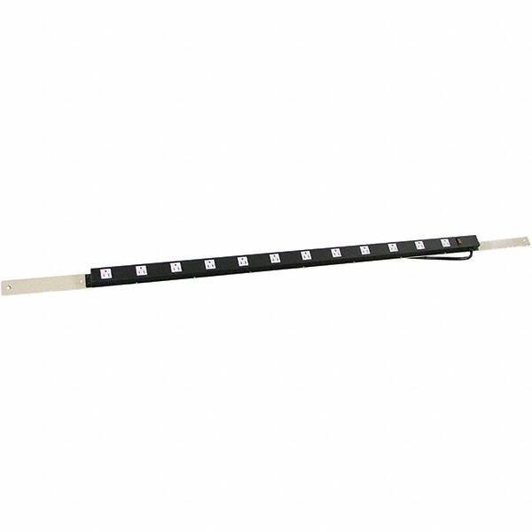 Proline - Workbench & Workstation Power Bar - 2" Deep, Use with 72" Proline Bench - Americas Industrial Supply