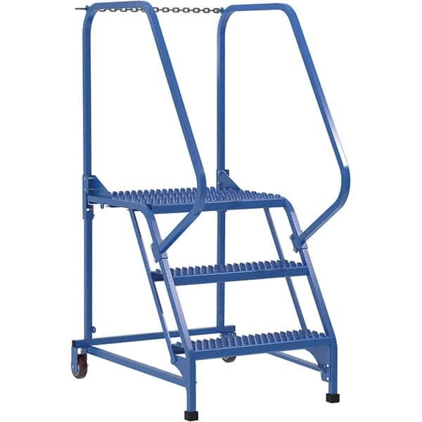 Vestil - Maintenance Ladder - Blue, Use with Ladders Above 32' - Americas Industrial Supply