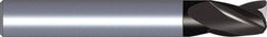 Kennametal - 16mm, 3 Flute, Single End, Solid Carbide, Corner Chamfer End Mill - 82mm OAL, 30° Helix, Right Hand Flute, 16mm LOC, Right Hand Cut - Americas Industrial Supply