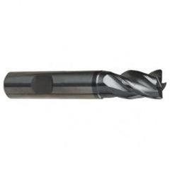 4mm Dia. - 54mm OAL - 4 FL Variable Helix Nano-A Carbide End Mill - Americas Industrial Supply