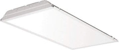 Lithonia Lighting - 0 Lamps, 39 Watts, 2' x 4', LED Lamp Troffer - 120/277 Volt, Dimmable, Acrylic Diffuser, Steel Troffer - Americas Industrial Supply