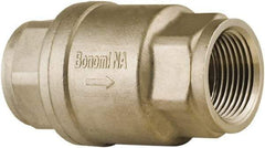 BONOMI - 1" Stainless Steel Check Valve - Spring Check, NPT, 800 WOG - Americas Industrial Supply