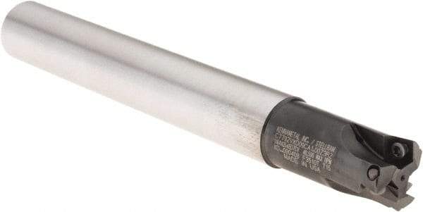 Kennametal - 1" Cut Diam, 1.5mm Max Depth, 1" Shank Diam, Cylindrical Shank Indexable High-Feed End Mill - Screw Holding Method, XD..090408 Insert, 7792VXD09 Toolholder, Through Coolant - Americas Industrial Supply