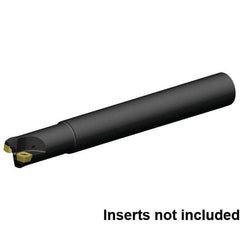 Kennametal - 32mm Cut Diam, 1.5mm Max Depth, 32mm Shank Diam, Cylindrical Shank Indexable High-Feed End Mill - Screw Holding Method, XD..090408 Insert, 7792VXD09 Toolholder, Through Coolant - Americas Industrial Supply