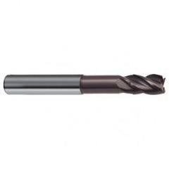 20mm Dia. - 126mm OAL - 4 FL Variable Helix Nano-A Carbide End Mill - Americas Industrial Supply