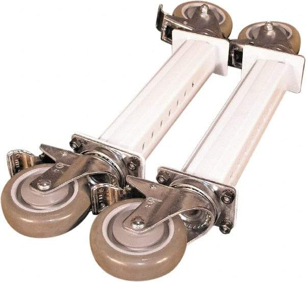 Proline - Workbench & Workstation Caster Set - 4" Deep, Use with Proline Models HD and LHD - Americas Industrial Supply