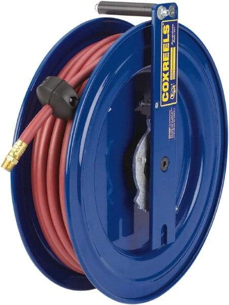 CoxReels - 25' Spring Retractable Hose Reel - 300 psi, Hose Included - Americas Industrial Supply