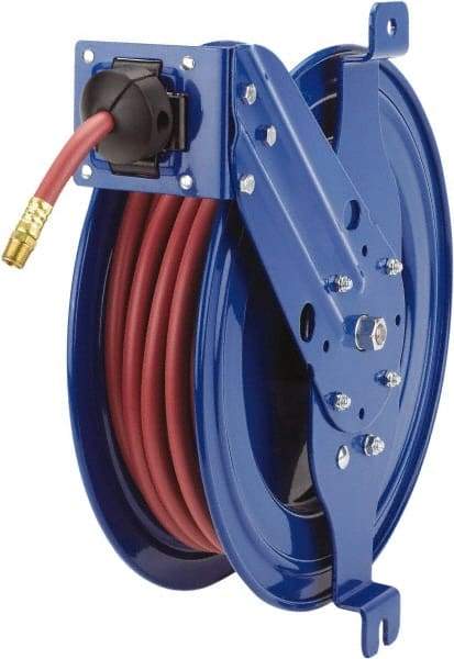 CoxReels - 25' Spring Retractable Hose Reel - 300 psi, Hose Not Included - Americas Industrial Supply