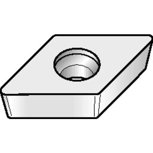DCMW 432 None|W THM, 1/32″ Corner Radius, 3/16″ Thick, 1/2″ Inscribed Circle, Uncoated, Turning Indexable Insert - Americas Industrial Supply
