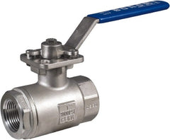 Full Port Manual Ball Valve: 1/2″ Pipe, Full Port NPT