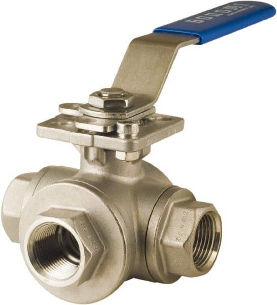 Mixing Manual Ball Valve: 3/8″ Pipe, Full Port NPT