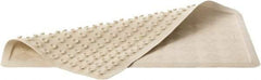 Rubbermaid - 36" Long x 18" Wide, Rubber Plumbed Wash Station Bath Tub Mat - Beige Matting - Americas Industrial Supply