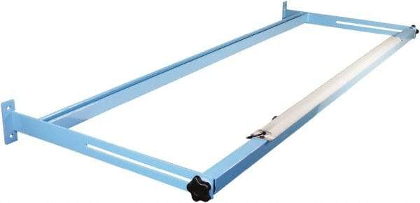 Proline - Workbench & Workstation Overhead Light Frame/Fixture - 24" Deep, Use with 72" Proline Bench - Americas Industrial Supply