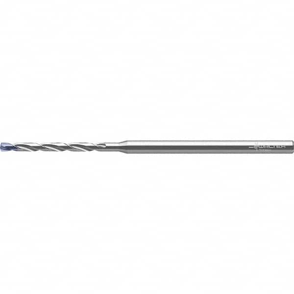 Walter-Titex - 2.4mm, 140° Point, Carbide Micro Drill Bit - Americas Industrial Supply