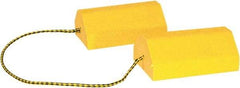 Buyers Products - 9-1/2" Wide x 4" High x 6" Deep, Composite Wheel Chock - Americas Industrial Supply