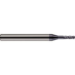 Harvey Tool - Ball End Mills; Mill Diameter (Decimal Inch): 0.0500 ; Number of Flutes: 4 ; Length of Cut (Decimal Inch): 0.1500 ; Material: Solid Carbide ; Overall Length (Inch): 1-1/2 ; Overall Length (Decimal Inch): 1.50000 - Exact Industrial Supply